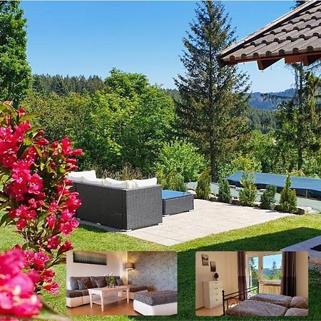 Moderne Ferienwohnung Mit Eigenem Garten Und Traumhaften Blick Wilhelmsthal Dış mekan fotoğraf