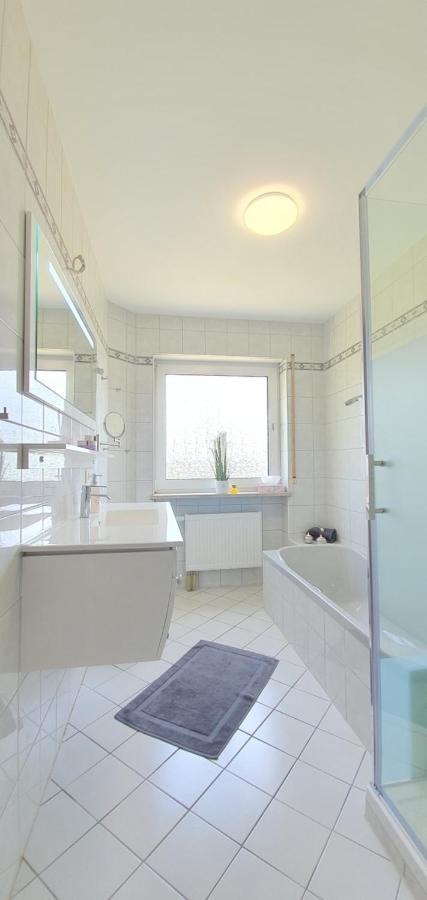 Moderne Ferienwohnung Mit Eigenem Garten Und Traumhaften Blick Wilhelmsthal Dış mekan fotoğraf