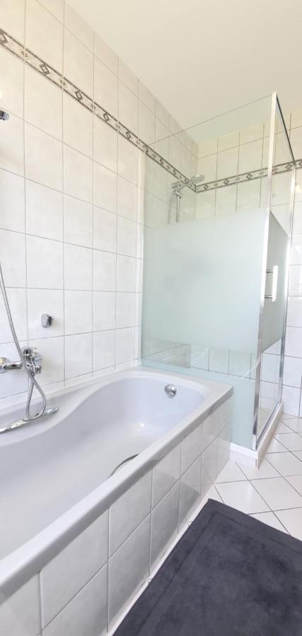 Moderne Ferienwohnung Mit Eigenem Garten Und Traumhaften Blick Wilhelmsthal Dış mekan fotoğraf
