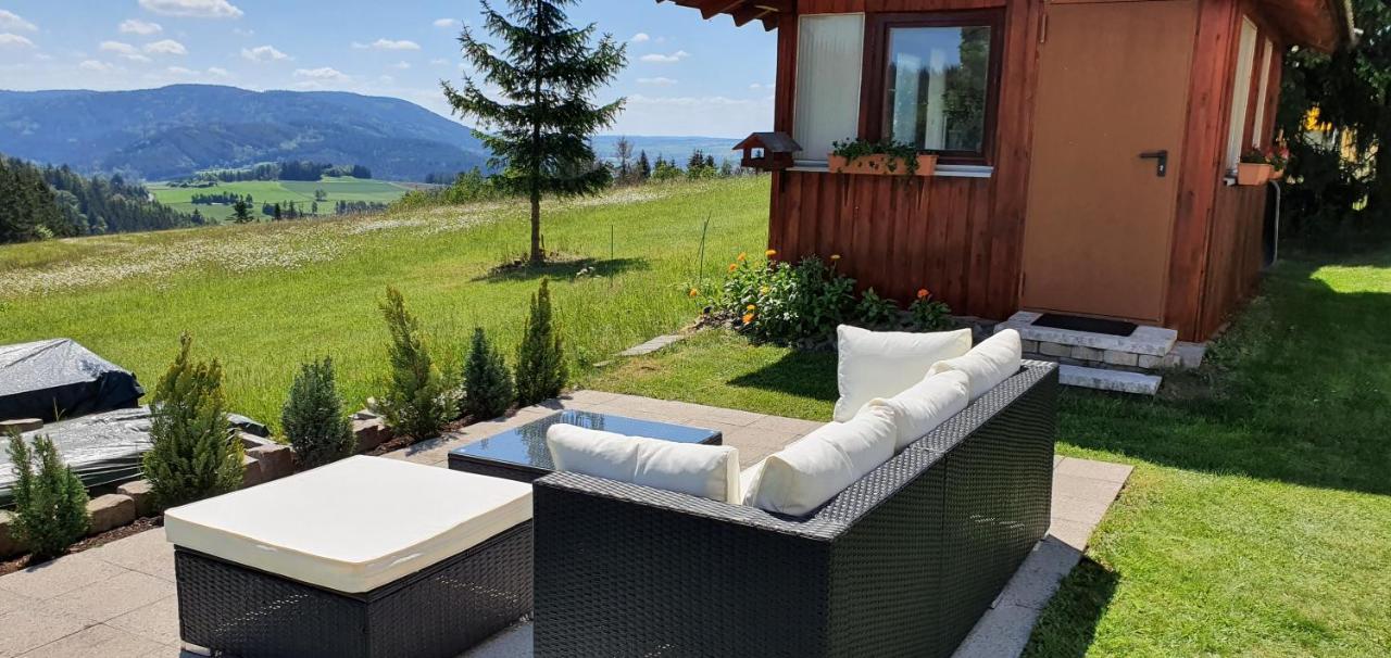 Moderne Ferienwohnung Mit Eigenem Garten Und Traumhaften Blick Wilhelmsthal Dış mekan fotoğraf