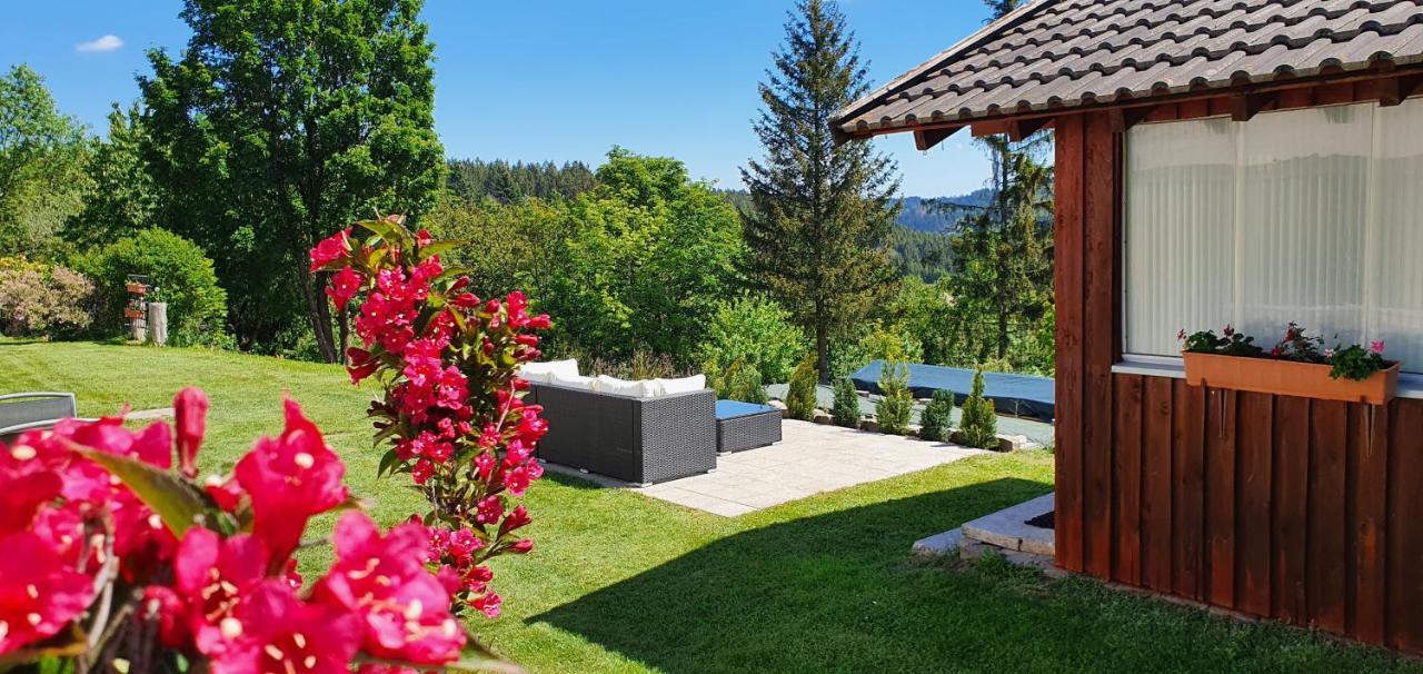 Moderne Ferienwohnung Mit Eigenem Garten Und Traumhaften Blick Wilhelmsthal Dış mekan fotoğraf