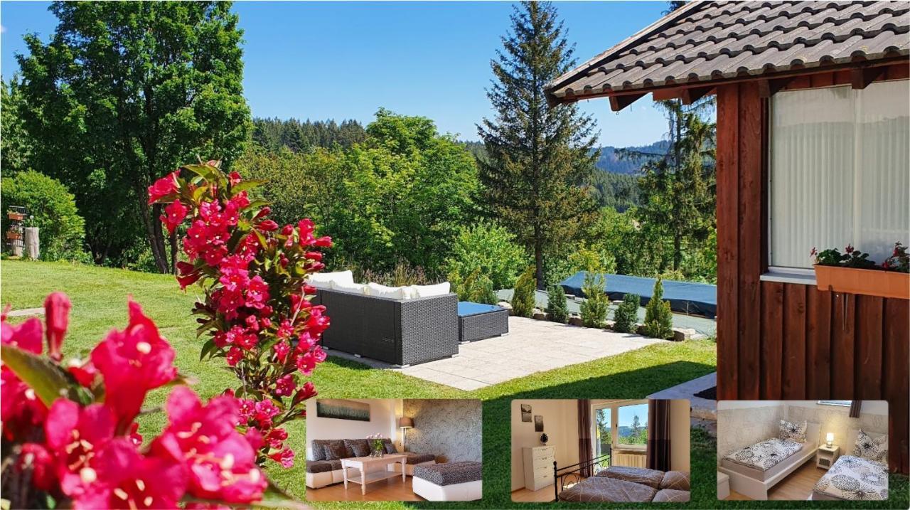 Moderne Ferienwohnung Mit Eigenem Garten Und Traumhaften Blick Wilhelmsthal Dış mekan fotoğraf