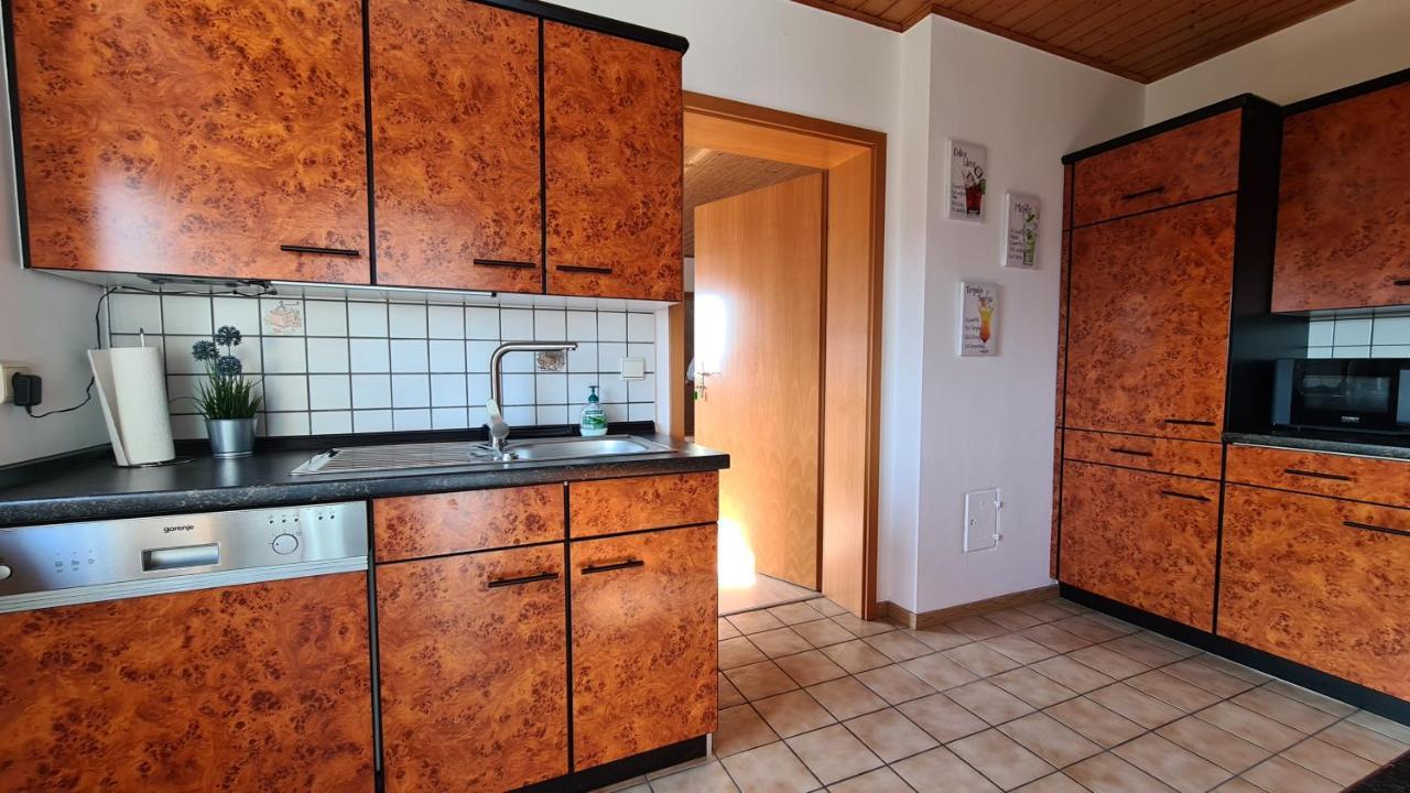 Moderne Ferienwohnung Mit Eigenem Garten Und Traumhaften Blick Wilhelmsthal Dış mekan fotoğraf