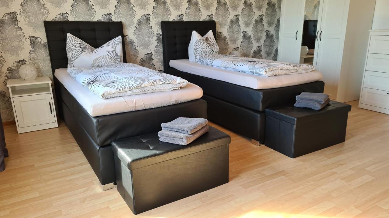 Moderne Ferienwohnung Mit Eigenem Garten Und Traumhaften Blick Wilhelmsthal Dış mekan fotoğraf