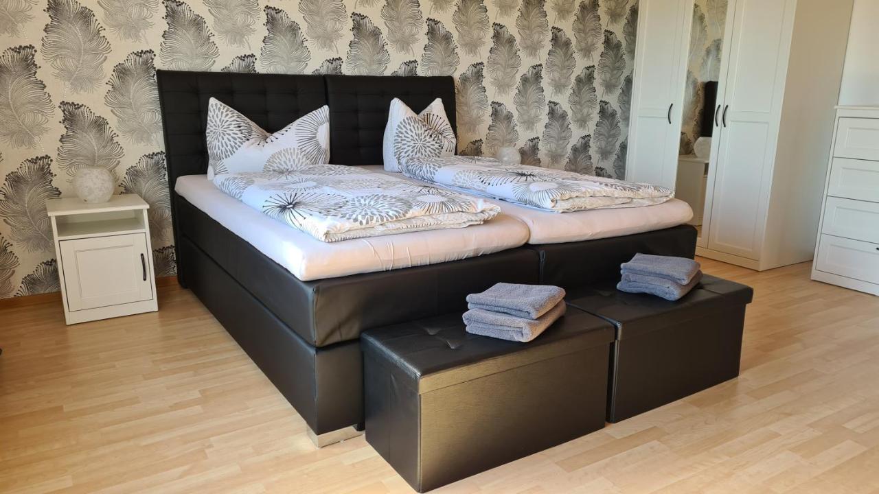 Moderne Ferienwohnung Mit Eigenem Garten Und Traumhaften Blick Wilhelmsthal Dış mekan fotoğraf